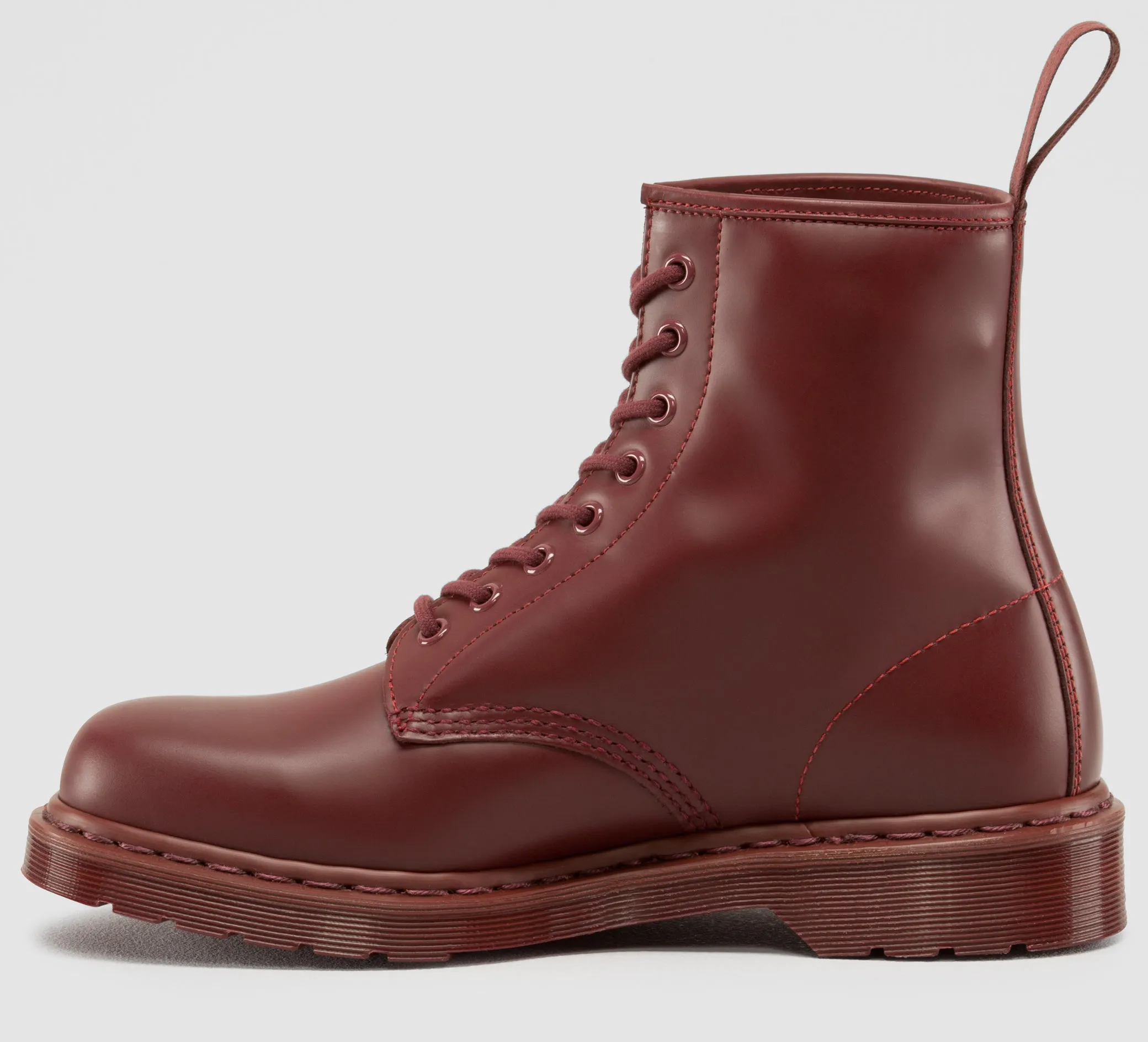 1460 Mono Cherry Smooth Boots