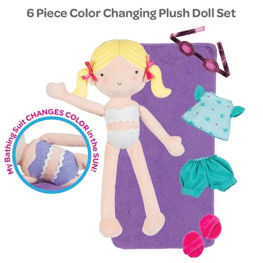 Adora Sunshine Friends Color-Changing Plush Doll & Doll Clothes Set - Summer