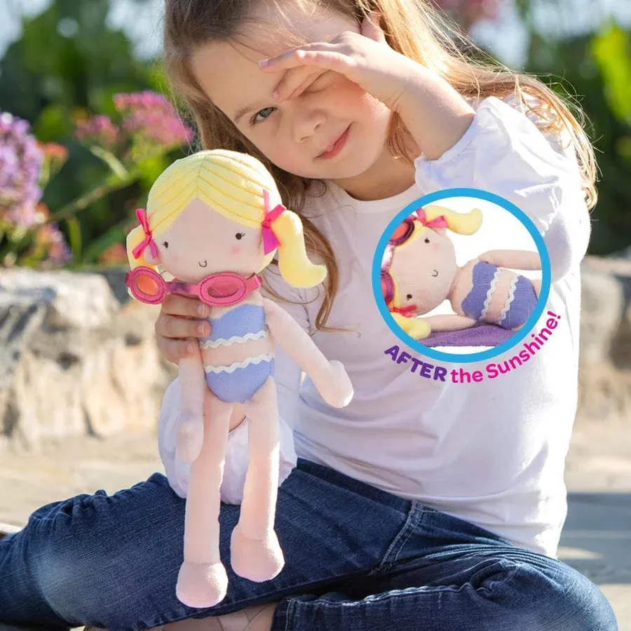 Adora Sunshine Friends Color-Changing Plush Doll & Doll Clothes Set - Summer