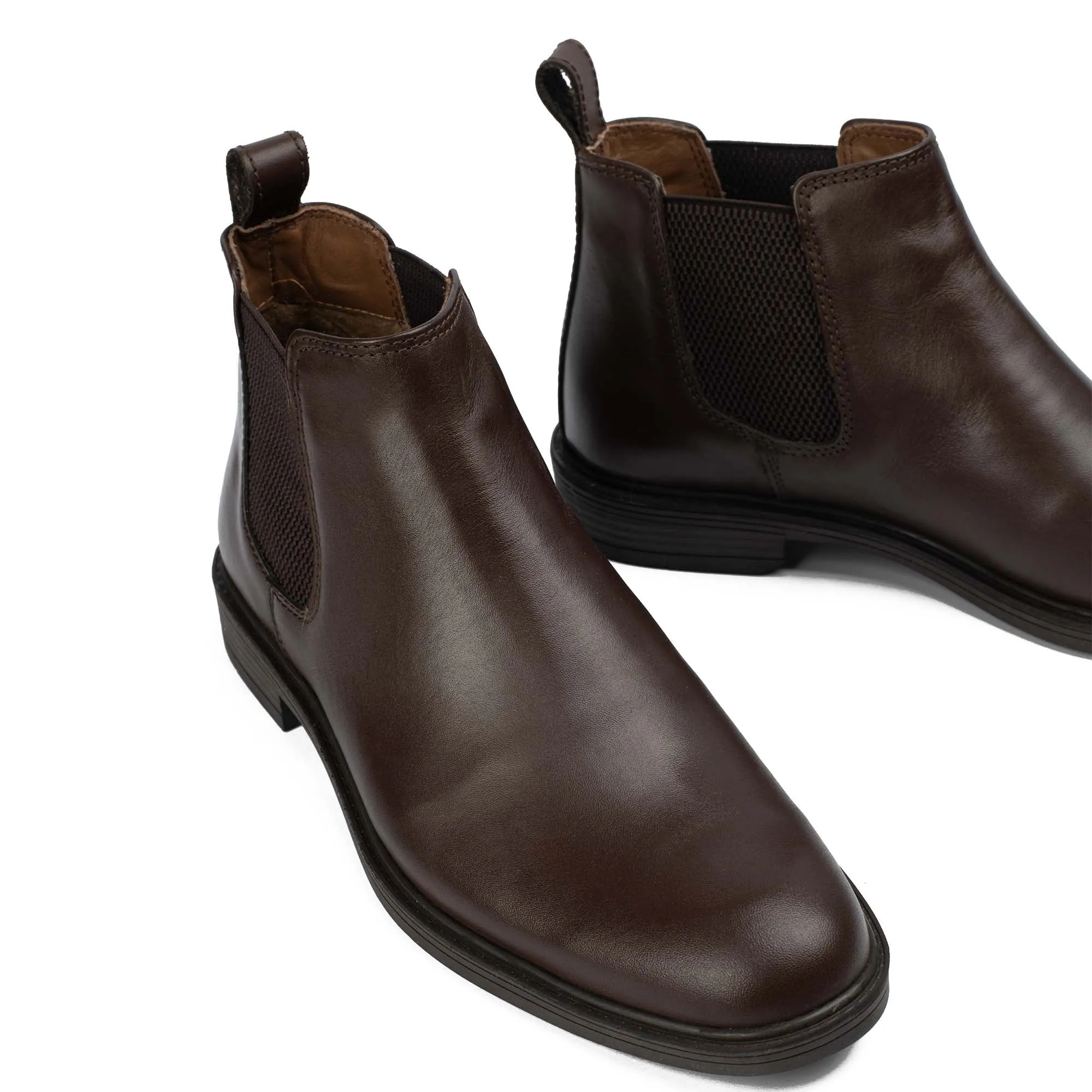 Adventurer BROWN Natural Leather Chelsea Boot