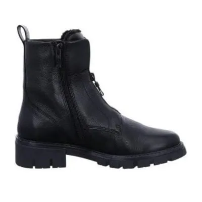 Ara Dover-STF Black Women's Ankle Boots