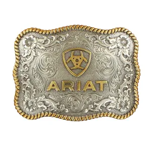 Ariat Antique Silver and Gold Buckle