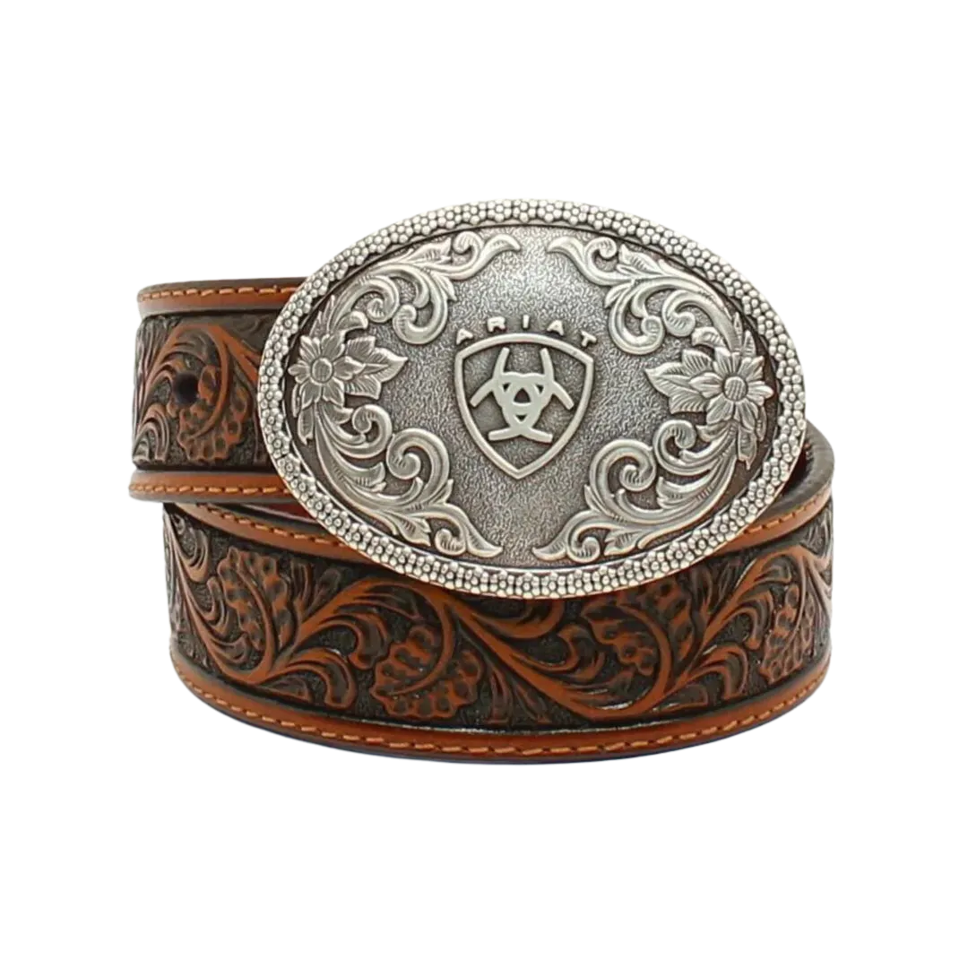 Ariat Western Brown Boys Belt