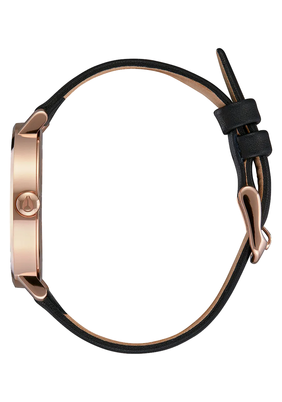 Arrow Leather - Rose Gold / Storm