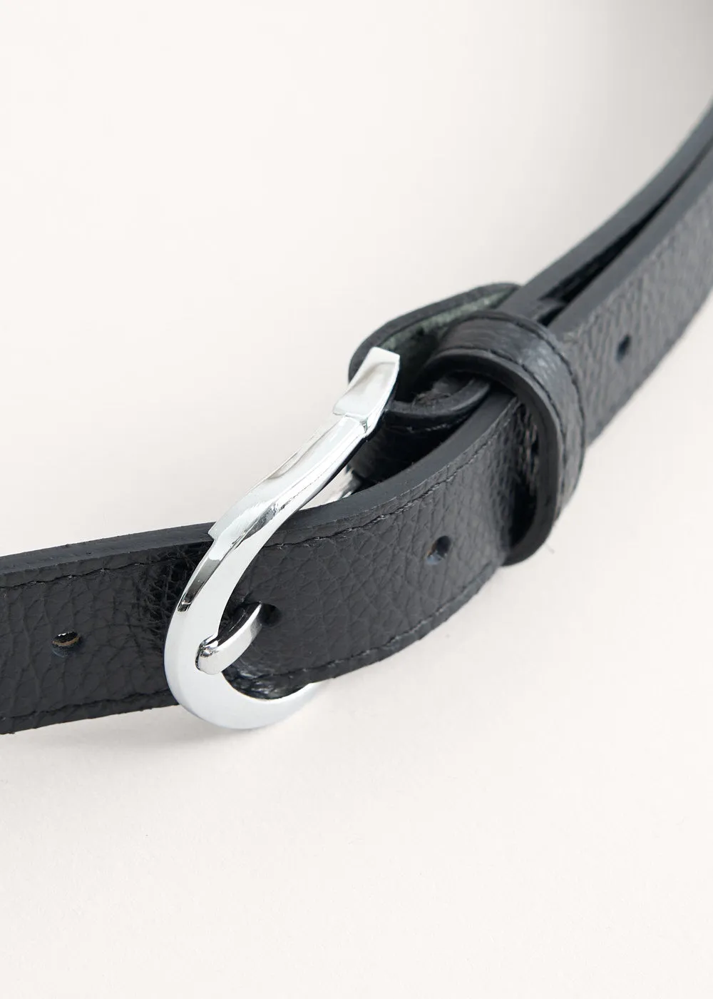 BINI THIN BELT - BLACK