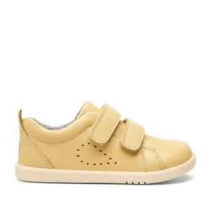 Bobux Iwalk Grass Court Sand Leather Trainer 633754