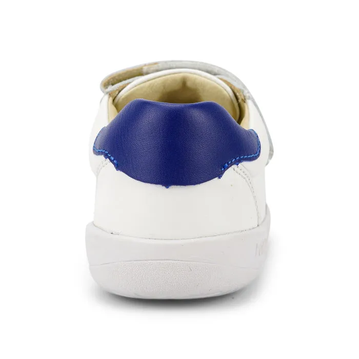 Bobux Kids Plus KP Riley Sneaker White Blueberry