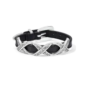 Brighton Kriss Kross Etched Bandit Bracelet