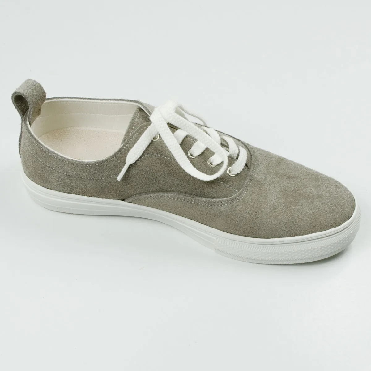 Buddy - Dachs Low Suede Sneakers - Grey