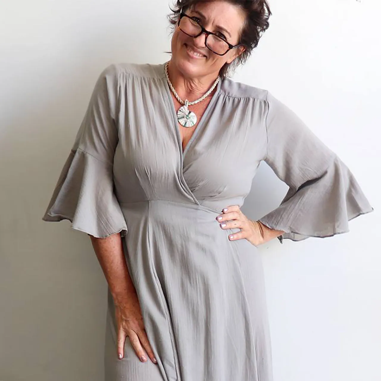 Cabana Cotton Wrap Dress