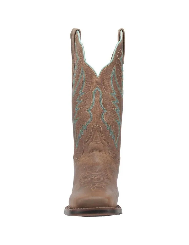 Dan Post Western Boots Womens Kendall Square Toe Tan DP4989