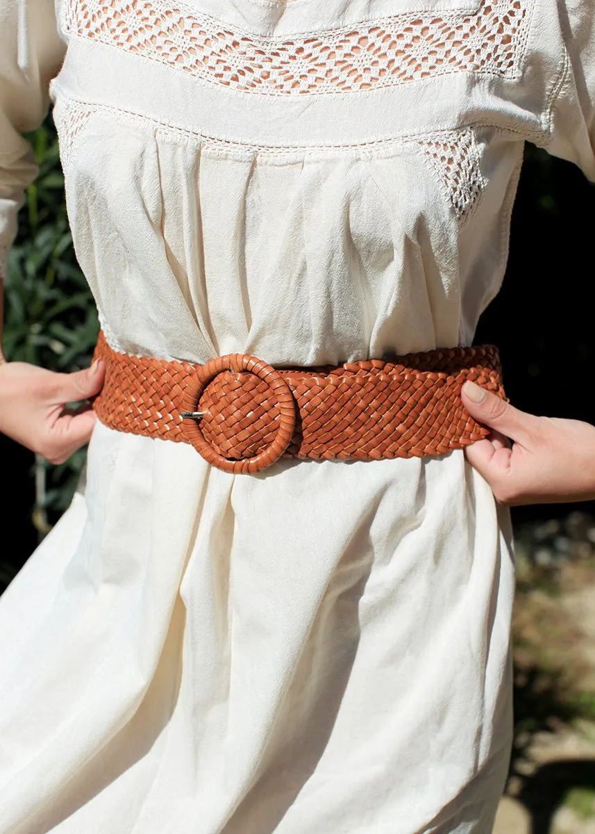 Dragon Woven Wide Belt