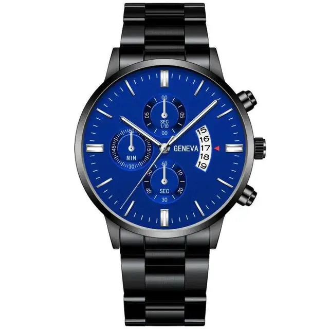 Fashion Mens Stainless Steel Quartz Watches