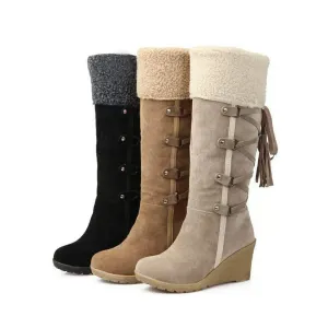 Fashion Plush Boots