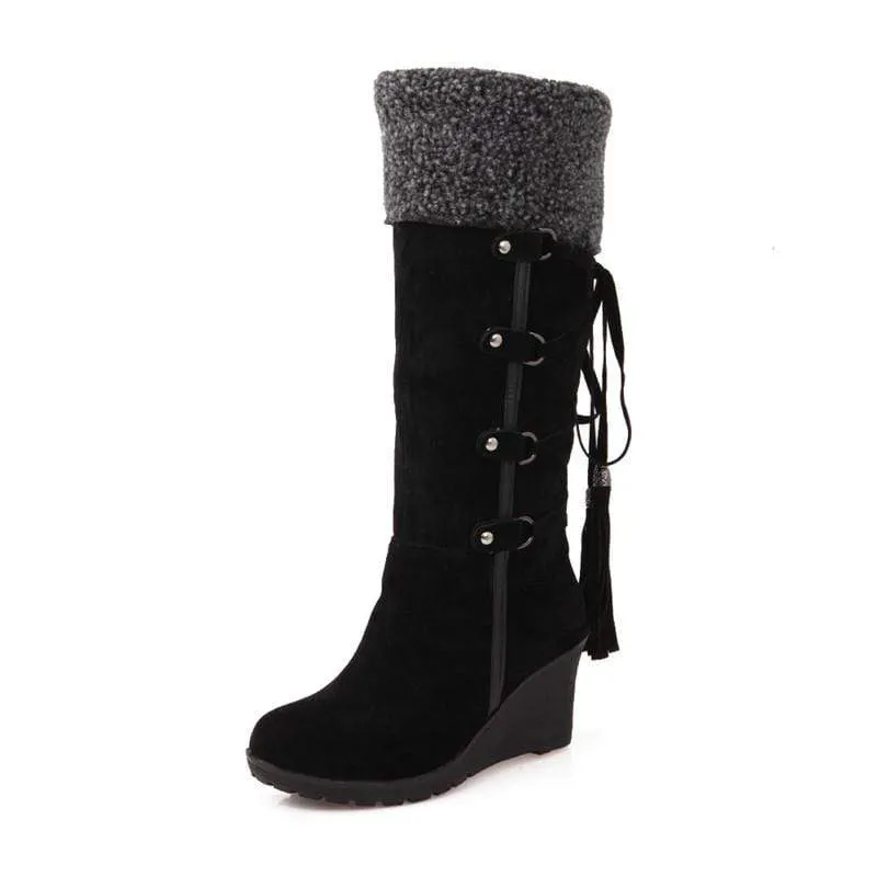 Fashion Plush Boots