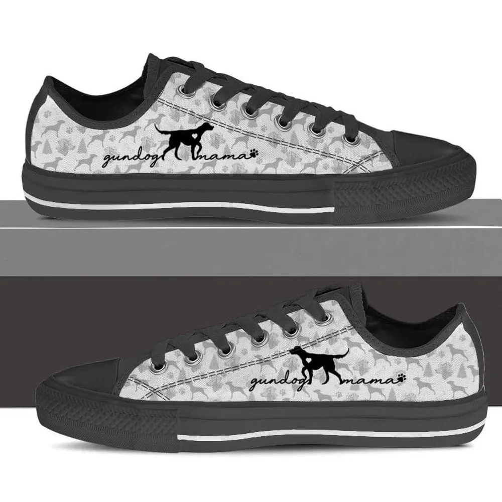 Gundog Low Top Shoes, Dog Printed Shoes, Canvas Shoes For Men, Women