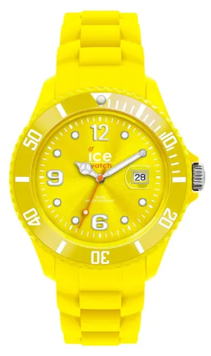 Ice-Watch Ice-Forever Sili Collection Polyamide & Silicon Mens Yellow Watch SI.YW.B.S.09