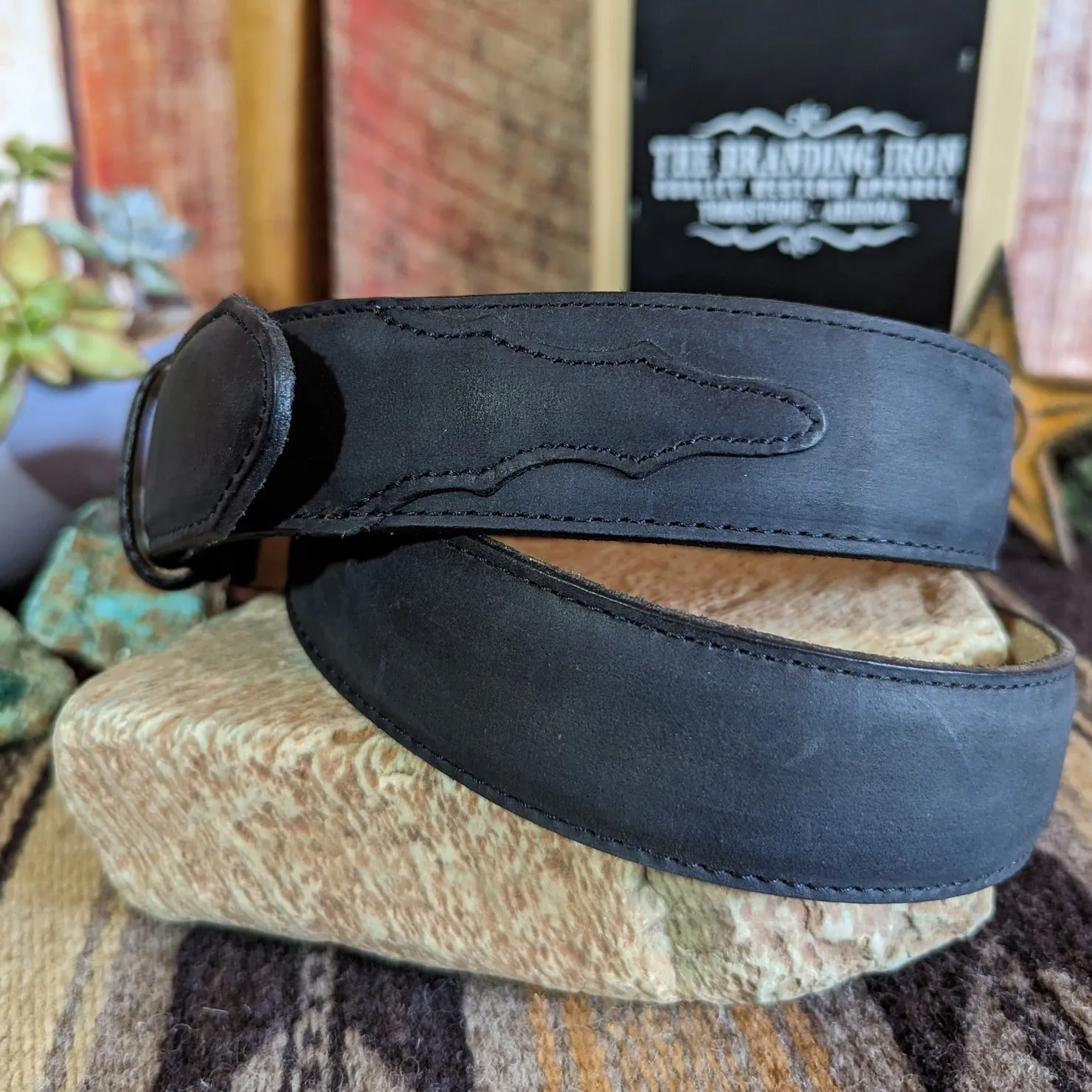 Leather Belt the "Classic Western" by Justin