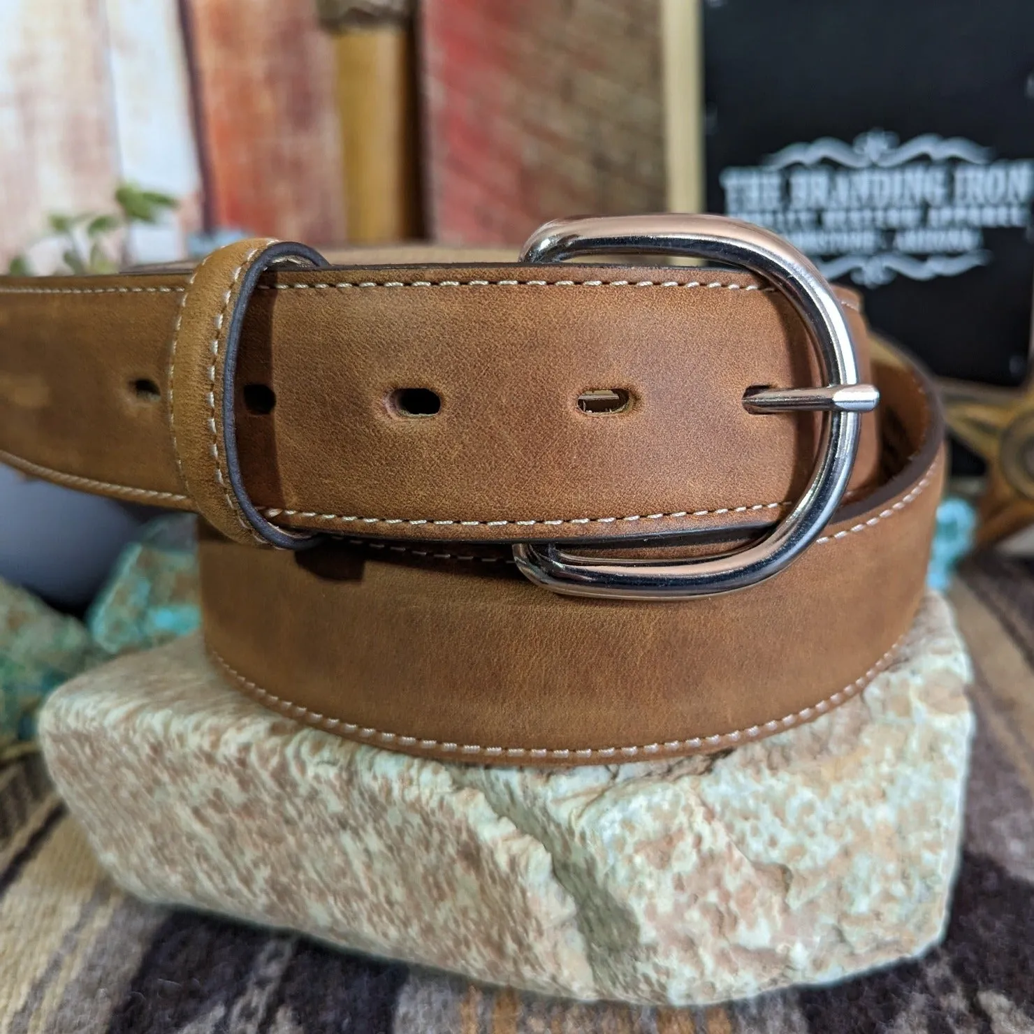 Leather Belt the "Classic Western" by Justin