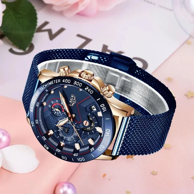 Luxury Fashion Women Waterproof  Watches