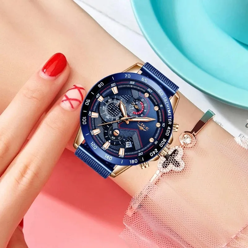 Luxury Fashion Women Waterproof  Watches