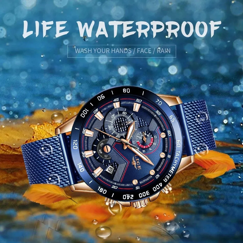 Luxury Fashion Women Waterproof  Watches