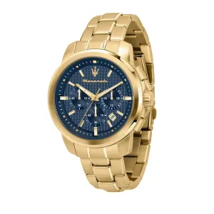 Maserati Successo Men's Blue Watch R8873621021