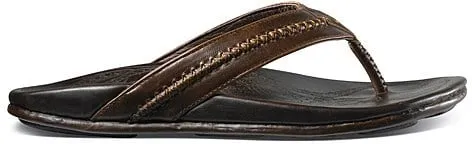 Mea Ola flip flops – men's OluKai, brown