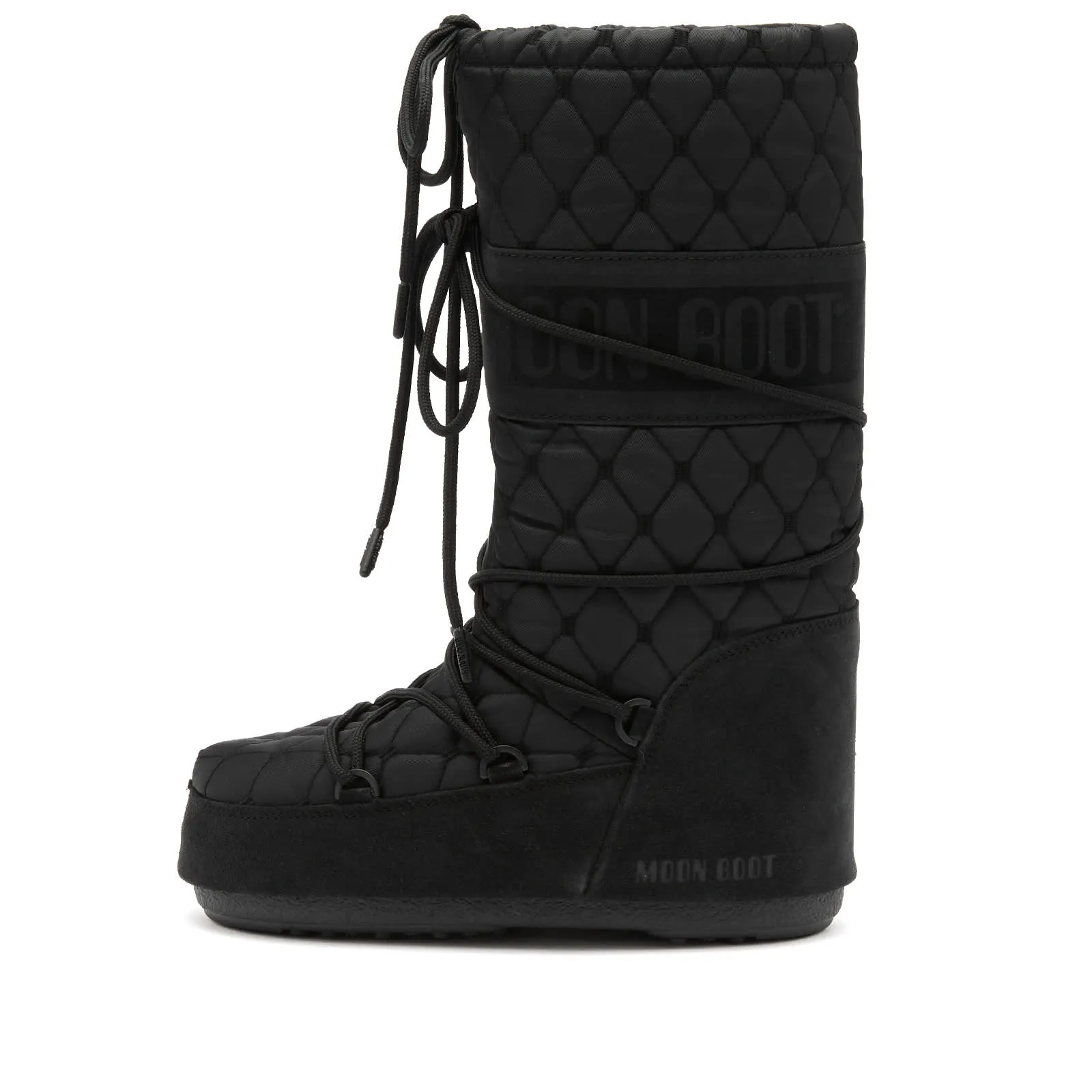 Moon Boot Icon Quilted, black