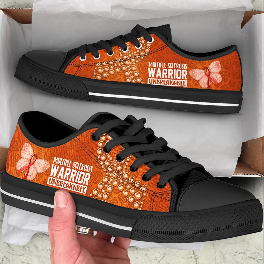 Multiple Sclerosis Shoes Unbreakable Low Top Shoes, Best Canvas Shoes, Low Top Sneaker