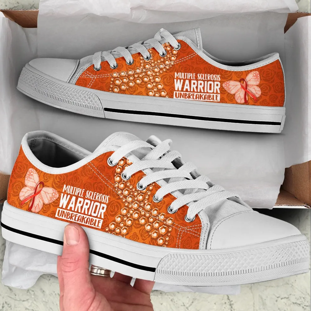 Multiple Sclerosis Shoes Unbreakable Low Top Shoes, Best Canvas Shoes, Low Top Sneaker