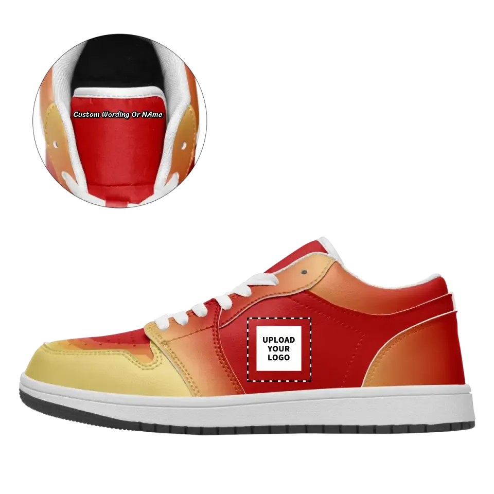 Personalized Youthful Sneakers, Custom Colorful Blood Shoes, Personal Unique Gift Ideas Shoes,AJ1C-23020110