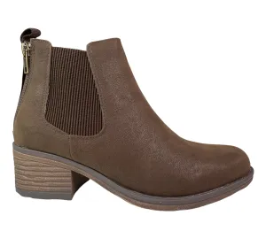 Pierre Dumas Gossip Bootie in Brown