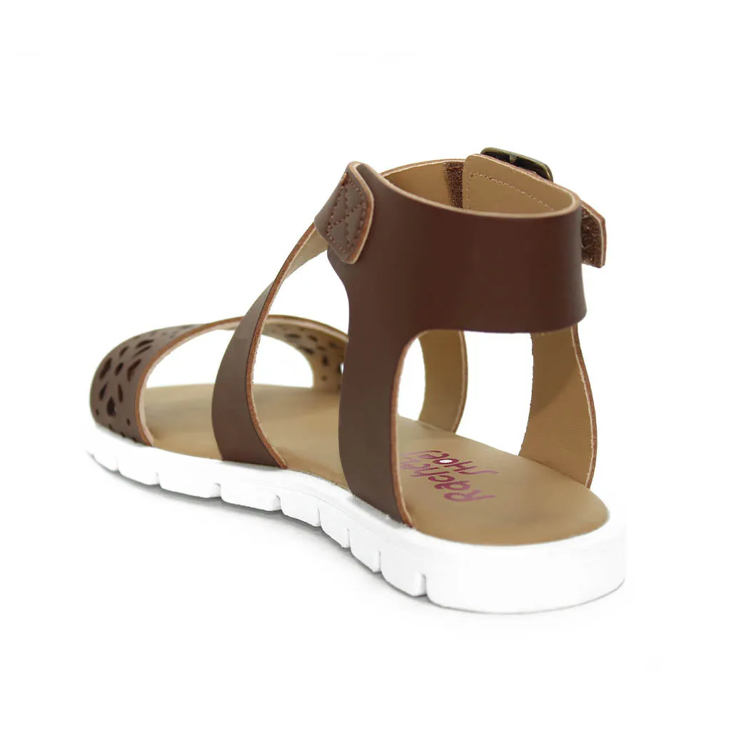 Rachel Jessica Sandals Brown Toddlers Kids Girls - Kids Shoes