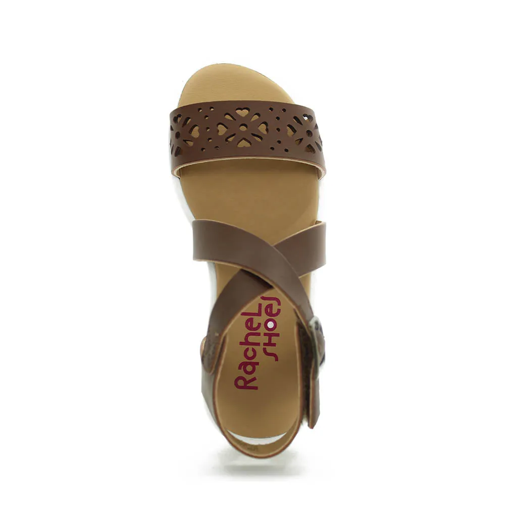 Rachel Jessica Sandals Brown Toddlers Kids Girls - Kids Shoes