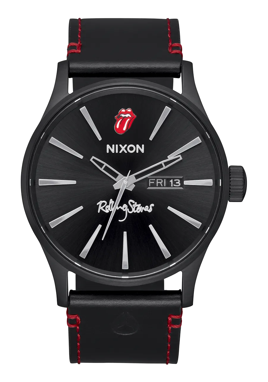 Rolling Stones Sentry Leather - All Black