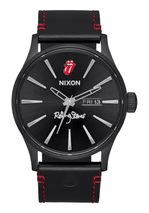 Rolling Stones Sentry Leather - All Black