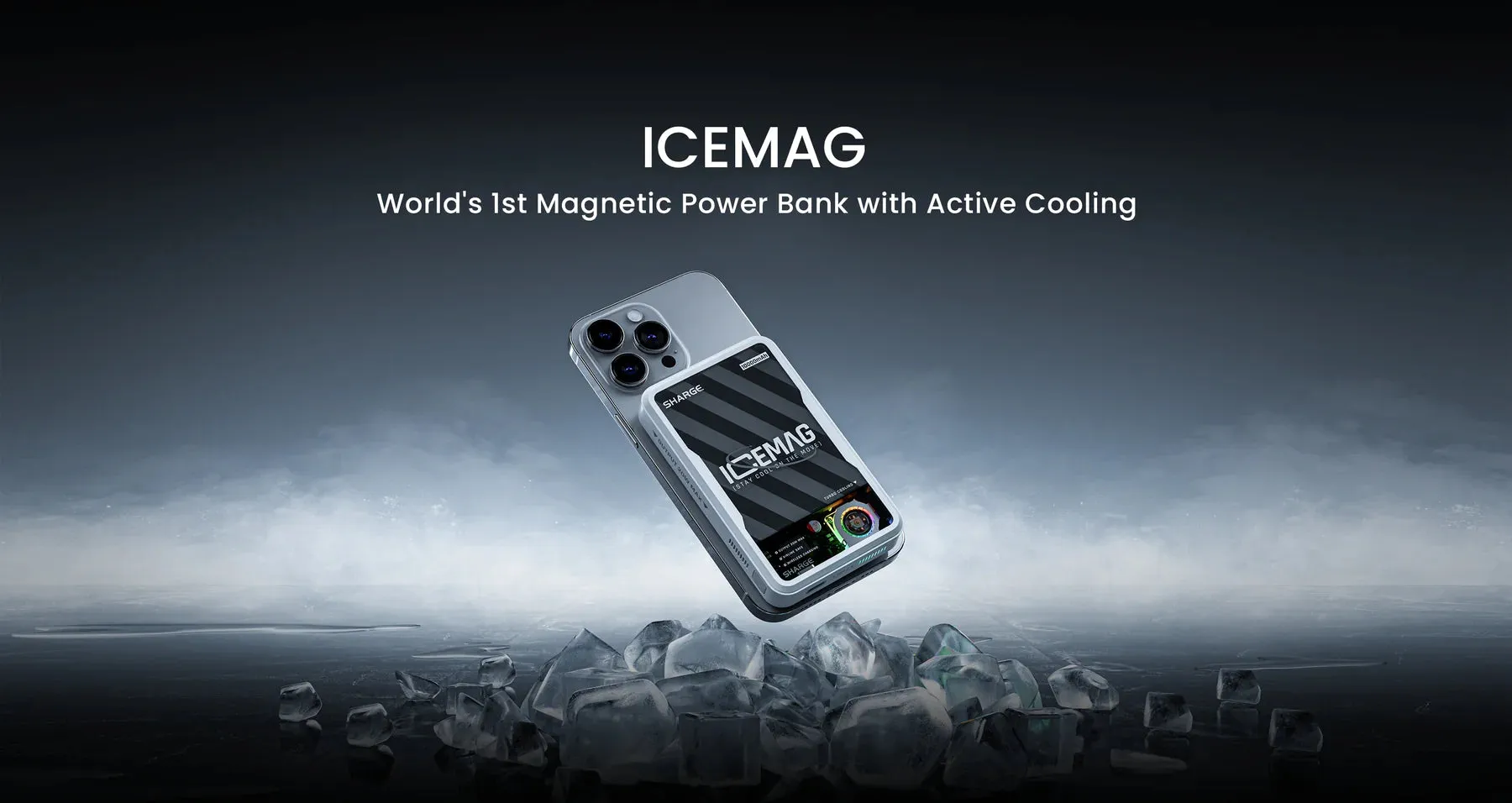 Sharge Icemag (10,000mAh 5A 20W MagSafe)