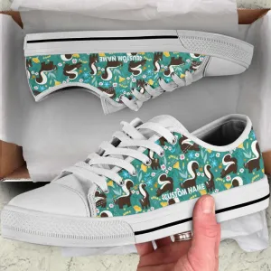 Skunk Shoes, Skunk Sneakers, Low Top Shoes For Men And Women, Low Top Sneaker, Low Top Canvas Shoes