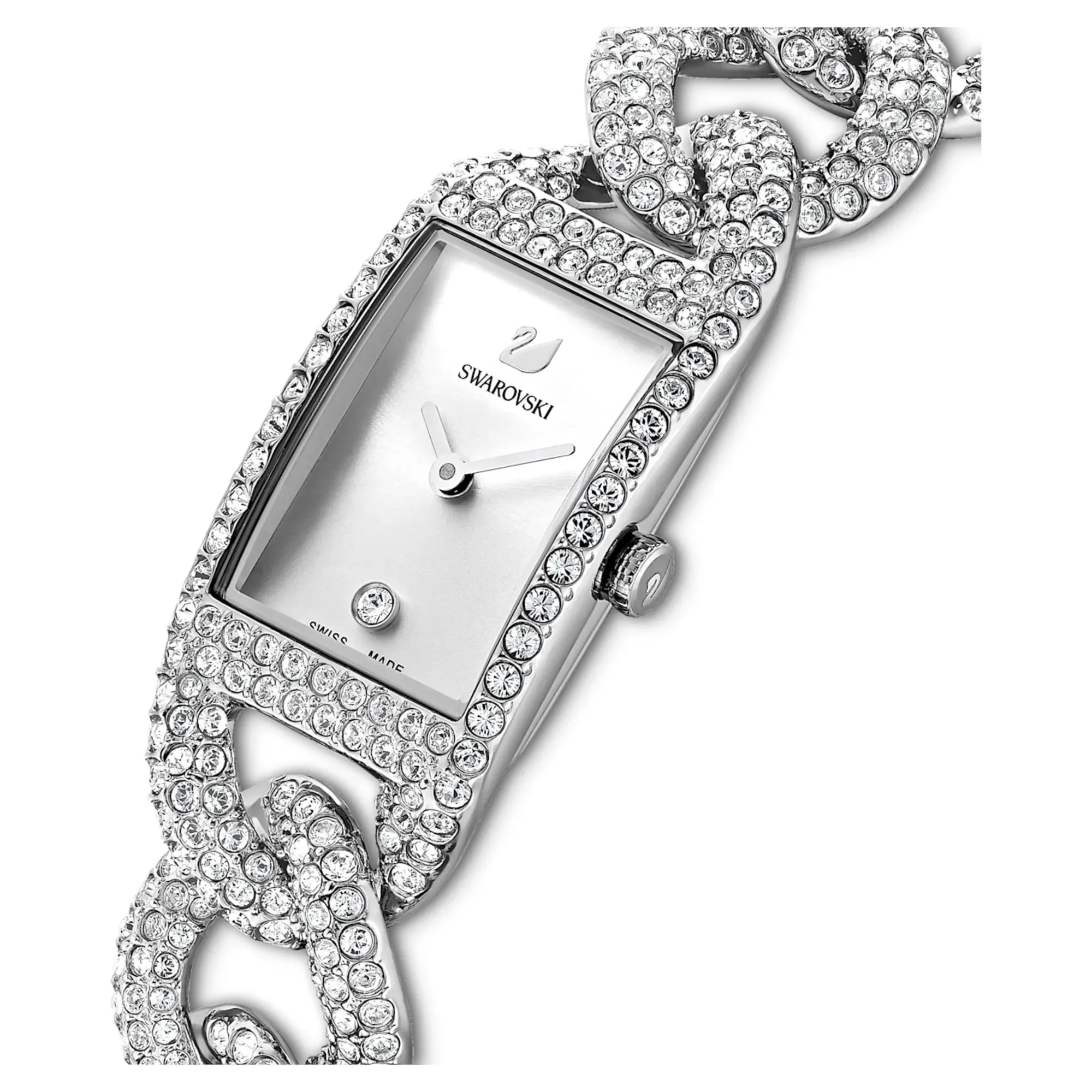 SWAR Watch Cocktail Full Pave Bracelet