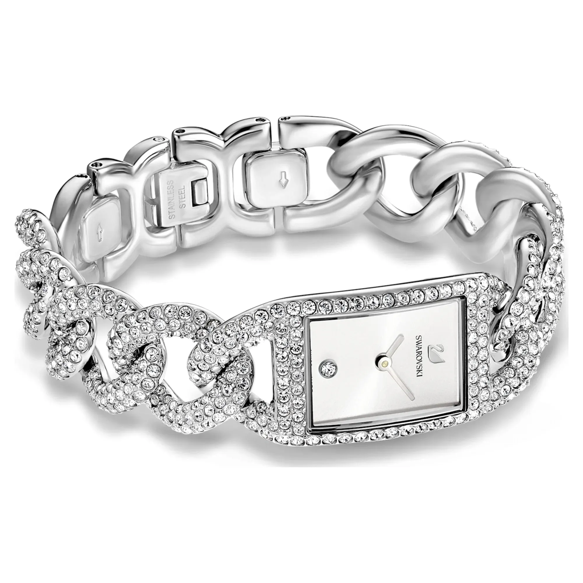 SWAR Watch Cocktail Full Pave Bracelet