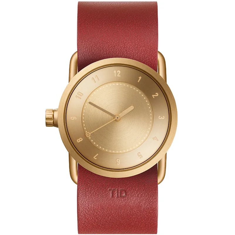 TID No.1 Gold Dial / Green Nylon Strap / Gold Buckle