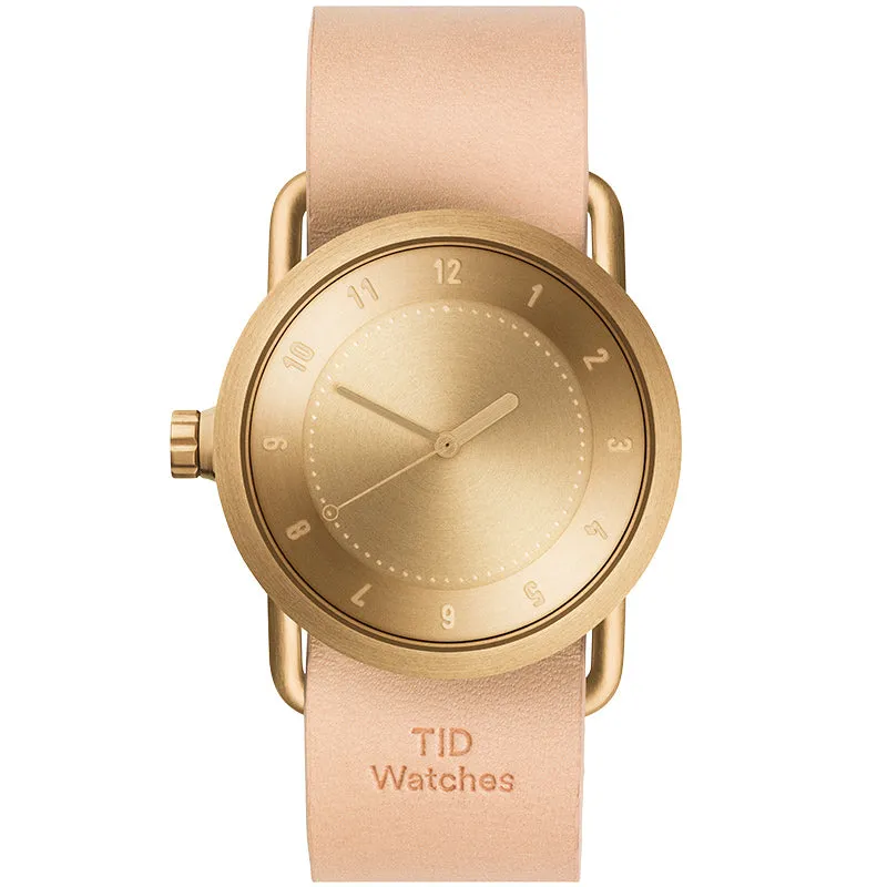 TID No.1 Gold Dial / Green Nylon Strap / Gold Buckle