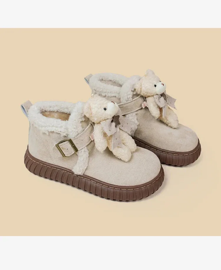 Tiny Teddy Ankle Booties