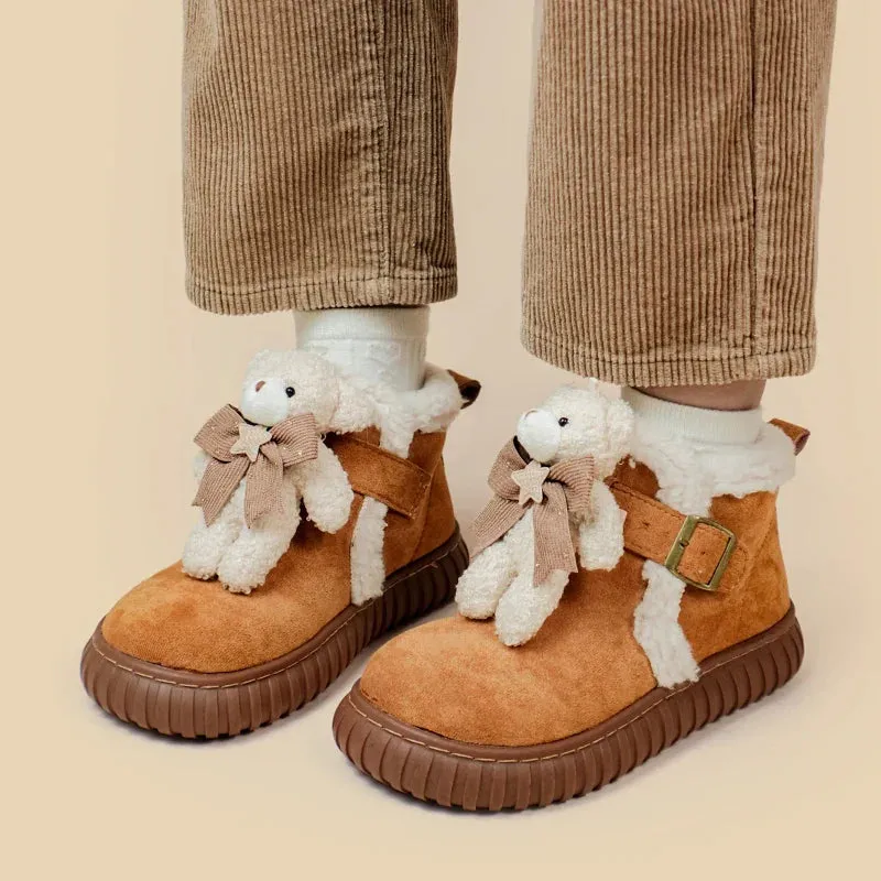 Tiny Teddy Ankle Booties