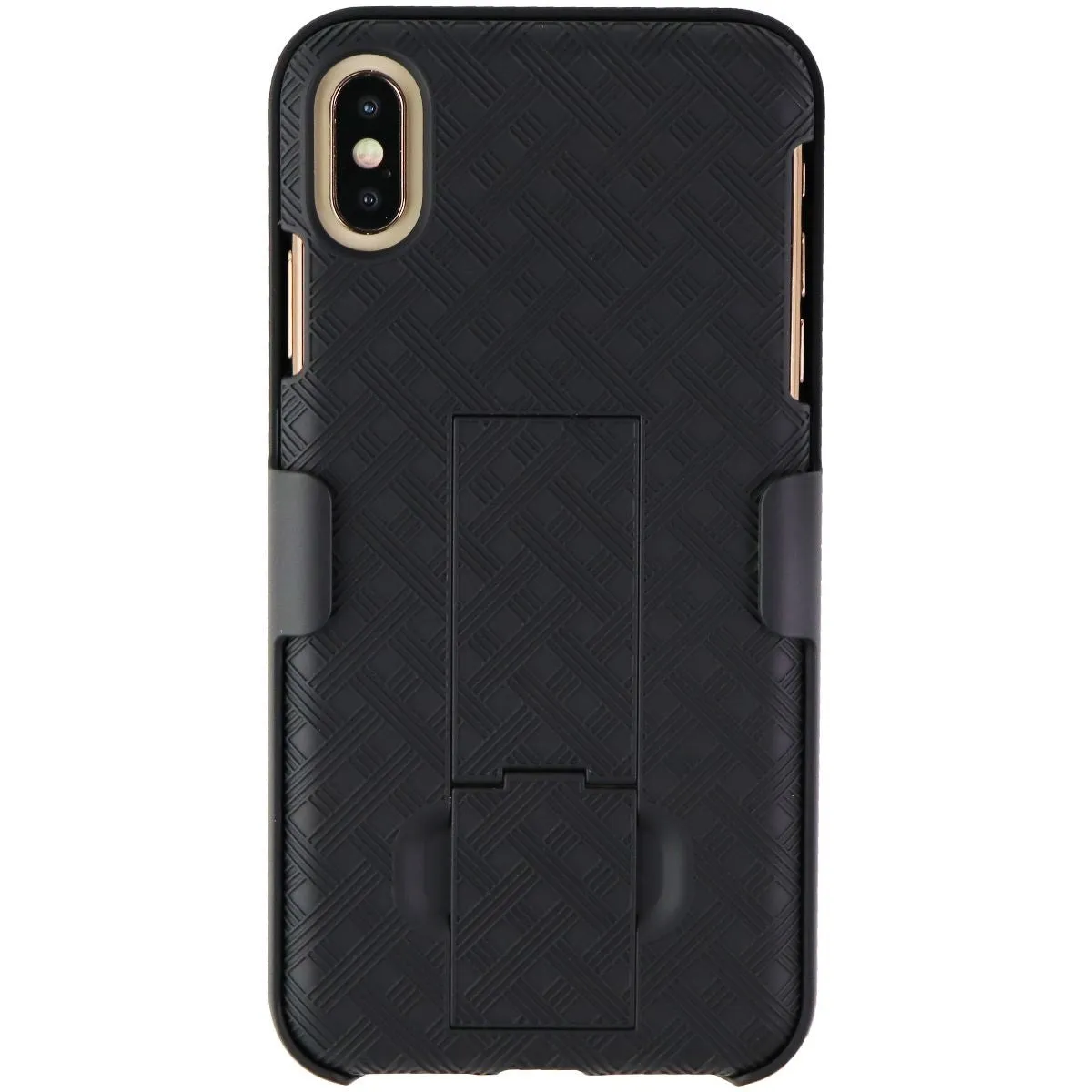 Verizon Shell and Holster Combo for iPhone XS Max (6.5 Inch) - Black