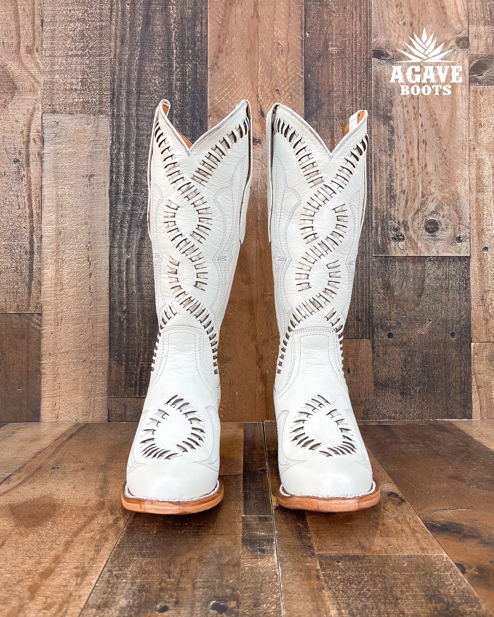 WHITE "OSLO" | WOMEN TALL BOOTS