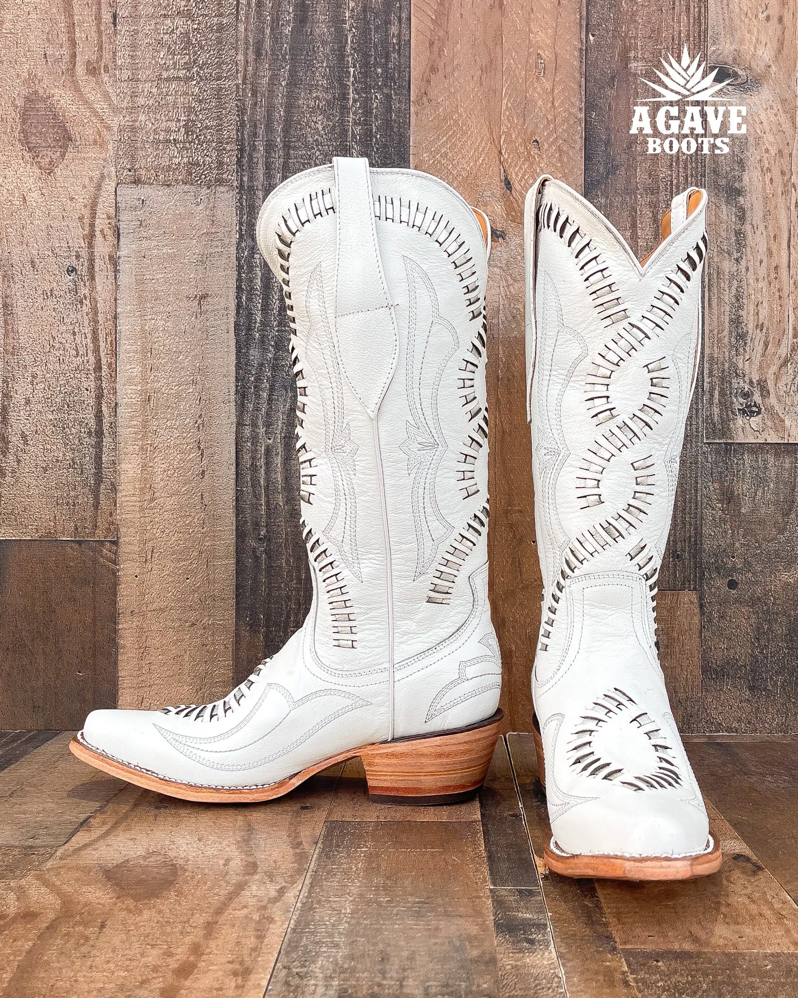 WHITE "OSLO" | WOMEN TALL BOOTS